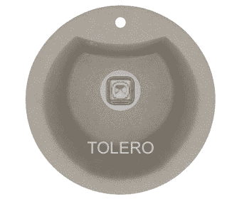 Серая мойка Tolero-R108E